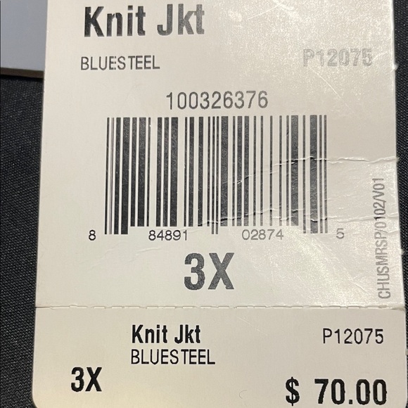 Adidas Women's 3X Active Performance Light Blue Training Jacket NWT - Picture 8 of 8